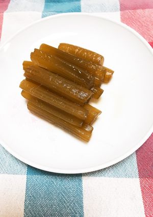 ほろ苦い大人の味☆ふきの煮物-レシピのメイン写真
