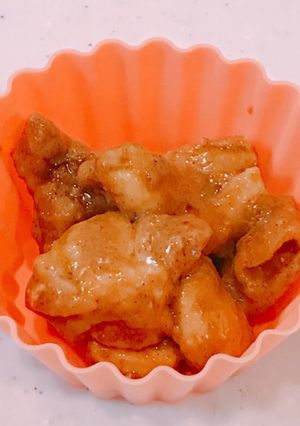 レンジで簡単お弁当に！タンドリーチキン風-レシピのメイン写真
