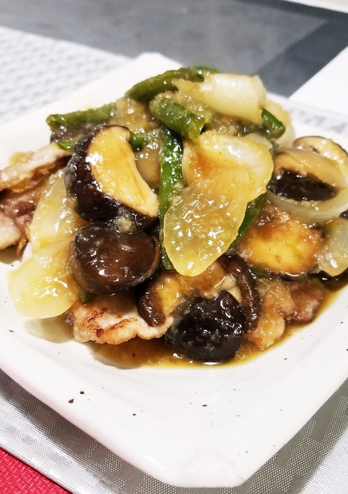 キノコと豚肉のみぞれがけ-レシピのメイン写真