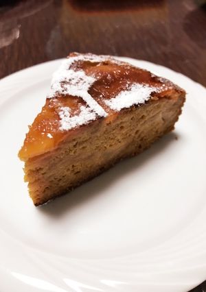 リンゴたっぷりタタン風ケーキ〜炊飯器で〜-レシピのメイン写真