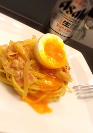 とろ〜り濃厚カルボナーラ-レシピのメイン写真