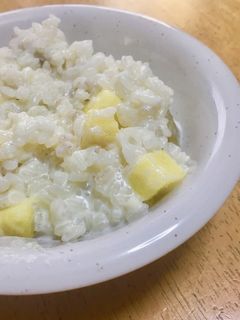 焼き芋で!ミルク粥-レシピのメイン写真