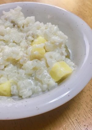 焼き芋で！ミルク粥-レシピのメイン写真
