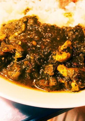 チキンサグカレー(ほうれん草)★インド風-レシピのメイン写真