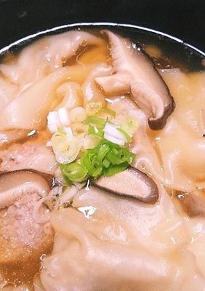 生姜とネギたっぷりワンタンスープ-レシピのメイン写真