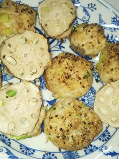 蓮根つくね(血管ダイエット1304)-レシピのメイン写真