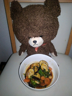 なす野菜お好み焼きソース炒め-レシピのメイン写真