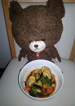 なす野菜お好み焼きソース炒め-レシピのメイン写真