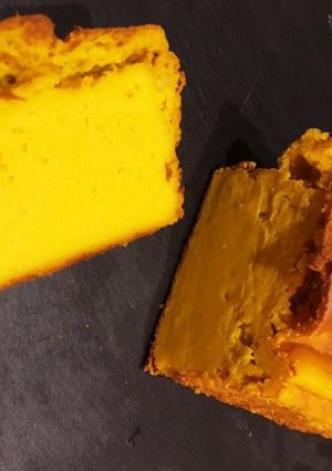 ハロウィンにパンプキンチーズケーキ-レシピのメイン写真