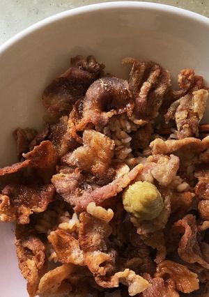 【ズボラ飯】 絶対美味しいカリカリ牛丼-レシピのメイン写真