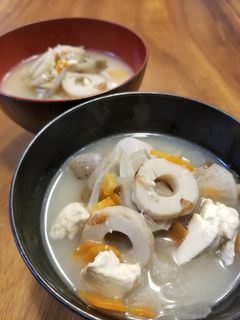 ちくわで味しっかり!けんちん汁-レシピのメイン写真