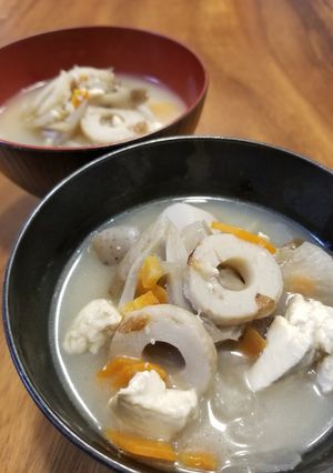 ちくわで味しっかり！けんちん汁-レシピのメイン写真