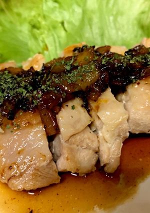 ピリ辛チキンステーキ-レシピのメイン写真