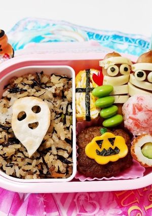 ハロウィンお弁当-レシピのメイン写真