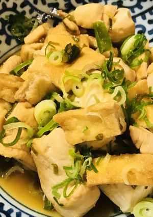 シンプル●薄揚げと鶏肉のあまから炒め煮-レシピのメイン写真