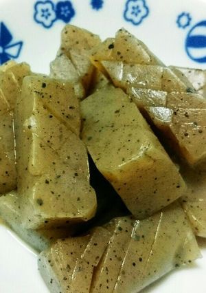 下処理次第で❗時短で味の染み込む蒟蒻煮-レシピのメイン写真