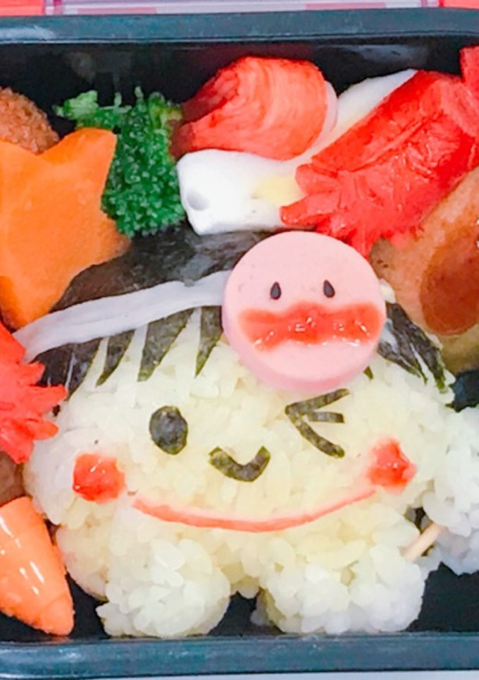 お祭り キャラ弁 幼稚園弁当-レシピのメイン写真