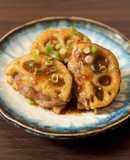あと一品に！蓮根のはさみ焼き〜甘酢だれ〜