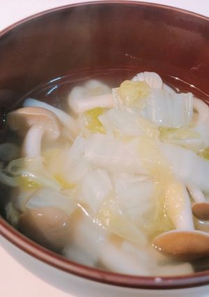 白菜を食べよう!簡単うどん-レシピのメイン写真