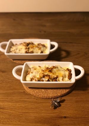 里芋とひき肉のチーズ焼き-レシピのメイン写真