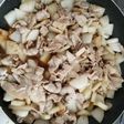 すき焼きのタレで豚バラ大根