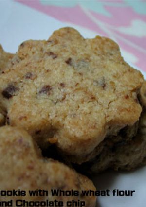 FPで簡単❤全粒粉とチョコのクッキー-レシピのメイン写真