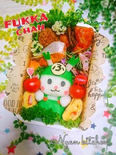 『ふっかちゃん』弁当♡キャラ弁-レシピのメイン写真