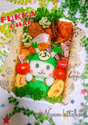 『ふっかちゃん』弁当♡キャラ弁-レシピのメイン写真