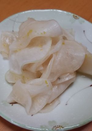 大根の浅漬け~柚子風味-レシピのメイン写真