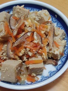 高野豆腐と野菜のほっこり煮-レシピのメイン写真