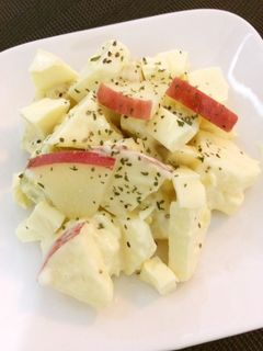 さつまいもとりんごのサラダ-レシピのメイン写真
