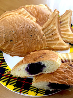 紫いも餡でたい焼き-レシピのメイン写真