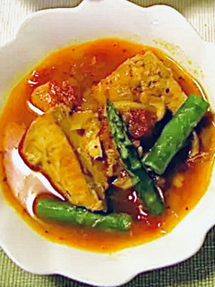 圧力鍋で簡単鶏のトマト煮-レシピのメイン写真