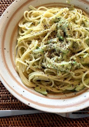 麺つゆで簡単☆アボカドクリームパスタ-レシピのメイン写真