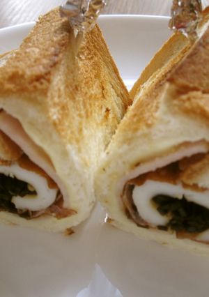 ごま昆布ハムチーのちくわトースト-レシピのメイン写真