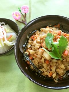 たらのごまそぼろ丼(健康食)-レシピのメイン写真