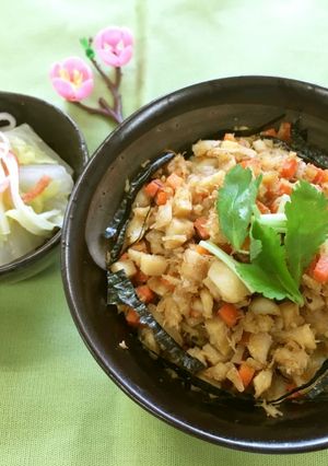 たらのごまそぼろ丼（健康食）-レシピのメイン写真