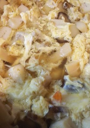 簡単美味・茶碗蒸し風味の卵スープ-レシピのメイン写真