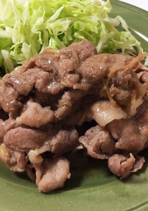 これぞ鉄板！我が家の生姜焼き☆-レシピのメイン写真