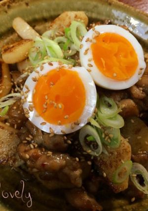 豚バラと長芋の韓国風スタミナ焼き-レシピのメイン写真