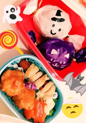 2歳児ハロウィンピクニック弁当-レシピのメイン写真
