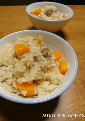 もっちもち!中華ちまき風炊き込みご飯-レシピのメイン写真