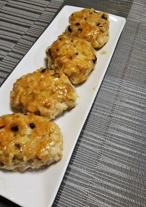 椎茸入り♪ポン酢で簡単ハンバーグ-レシピのメイン写真