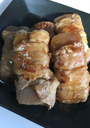 肉巻きこんにゃく♡-レシピのメイン写真
