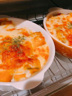 かぼちゃとじゃがいものホクホクグラタン-レシピのメイン写真