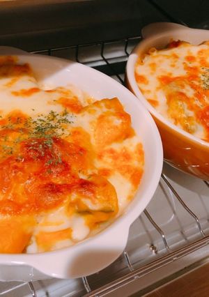 かぼちゃとじゃがいものホクホクグラタン-レシピのメイン写真