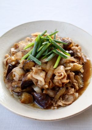 簡単料理♪【豚と茄子のぽん酢バター炒め】-レシピのメイン写真