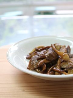 【十津川名産】ひらきなめこのバター炒め-レシピのメイン写真