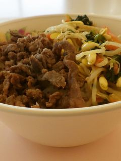 ビビンバ丼 ★宇都宮学校給食-レシピのメイン写真