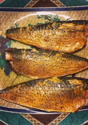 塩鯖の燻製-レシピのメイン写真